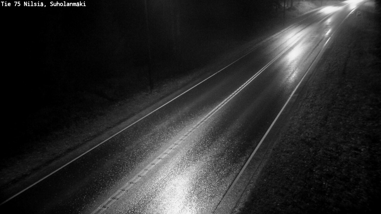 Weather Camera Image Road 75 Nilsiä, Suholanmäki, Kuopio, Pohjois-Savo