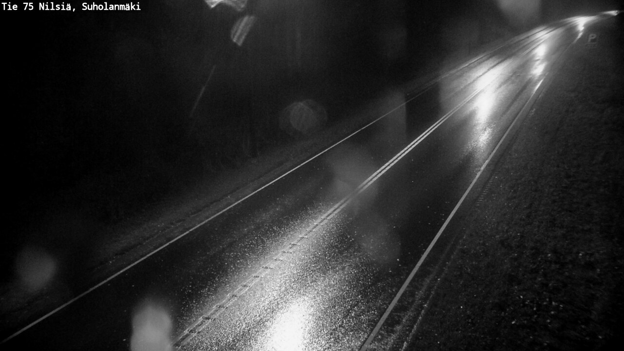 Weather Camera Image Road 75 Nilsiä, Suholanmäki, Kuopio, Pohjois-Savo