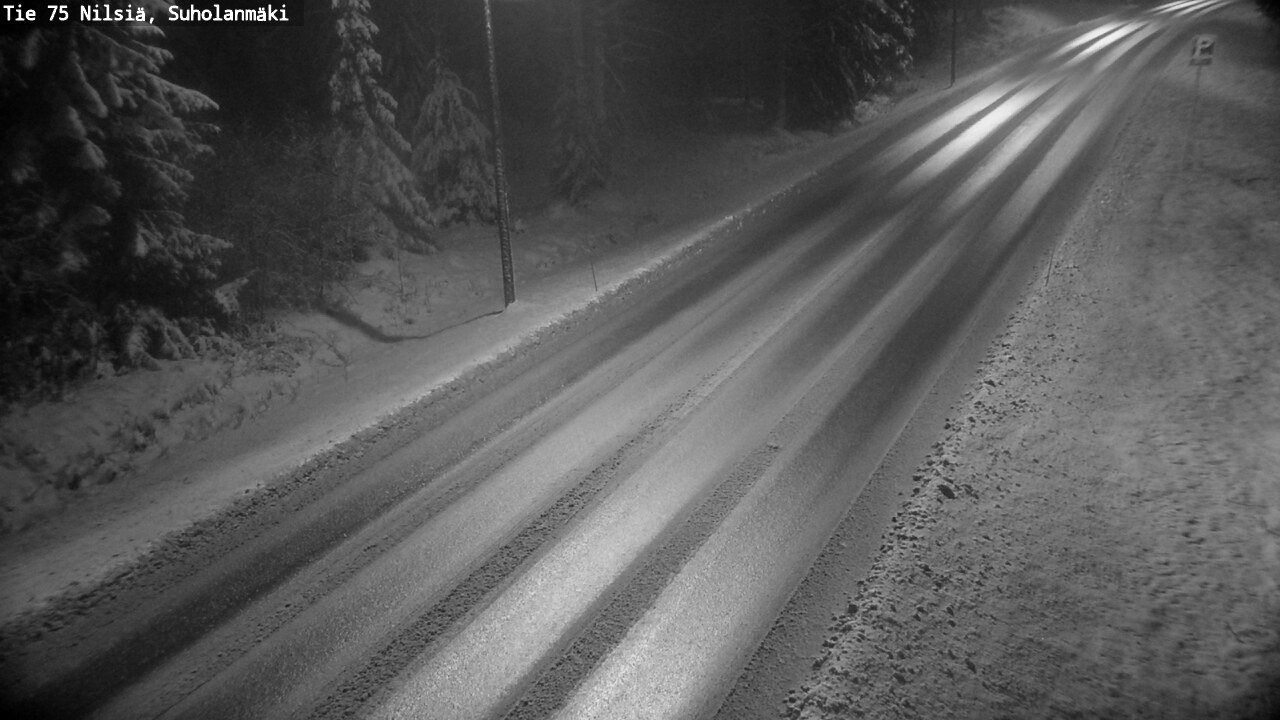 Weather Camera Image Road 75 Nilsiä, Suholanmäki, Kuopio, Pohjois-Savo