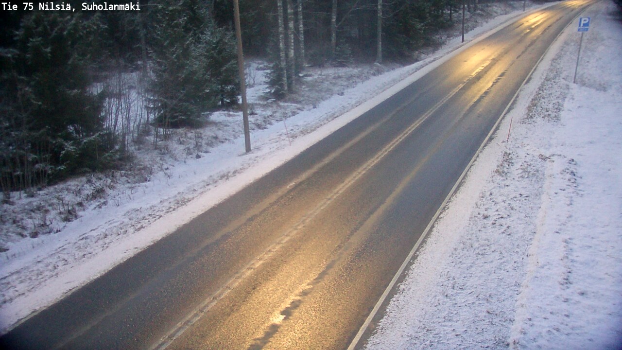 Kelikamerat Kuva Tie 75 Nilsiä, Suholanmäki, Kuopio, Pohjois-Savo