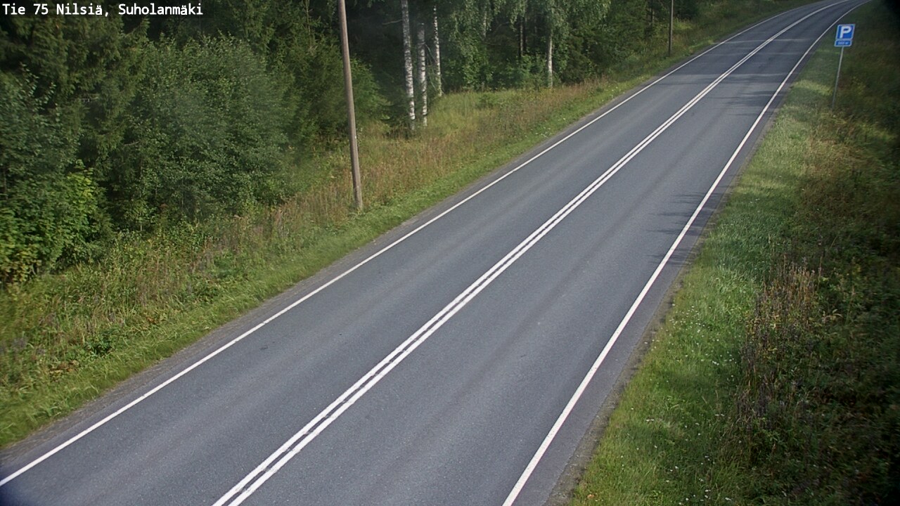Kelikamerat Kuva Tie 75 Nilsiä, Suholanmäki, Kuopio, Pohjois-Savo