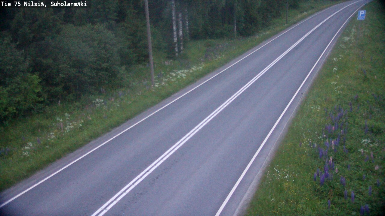 Kelikamerat Kuva Tie 75 Nilsiä, Suholanmäki, Kuopio, Pohjois-Savo