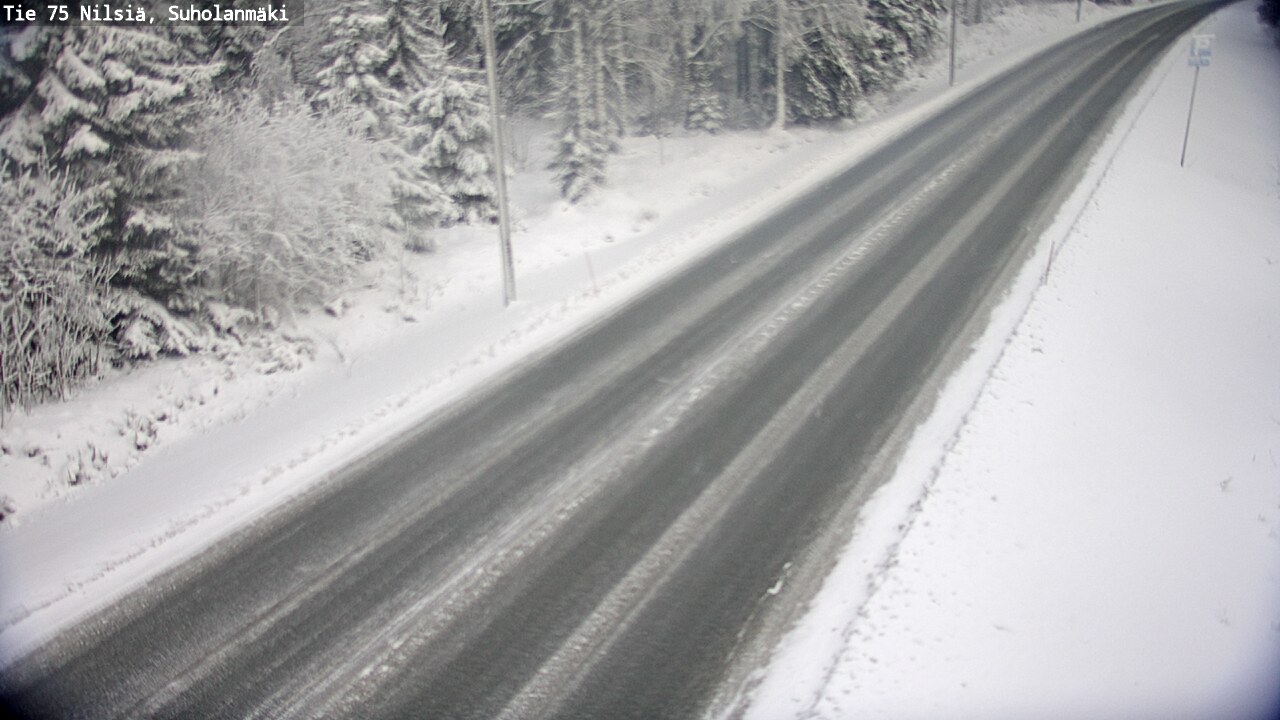 Kelikamerat Kuva Tie 75 Nilsiä, Suholanmäki, Kuopio, Pohjois-Savo