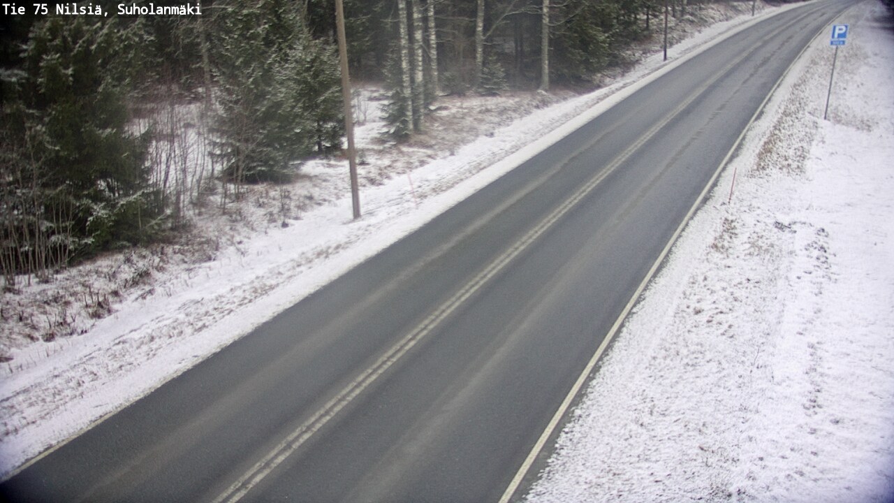 Kelikamerat Kuva Tie 75 Nilsiä, Suholanmäki, Kuopio, Pohjois-Savo