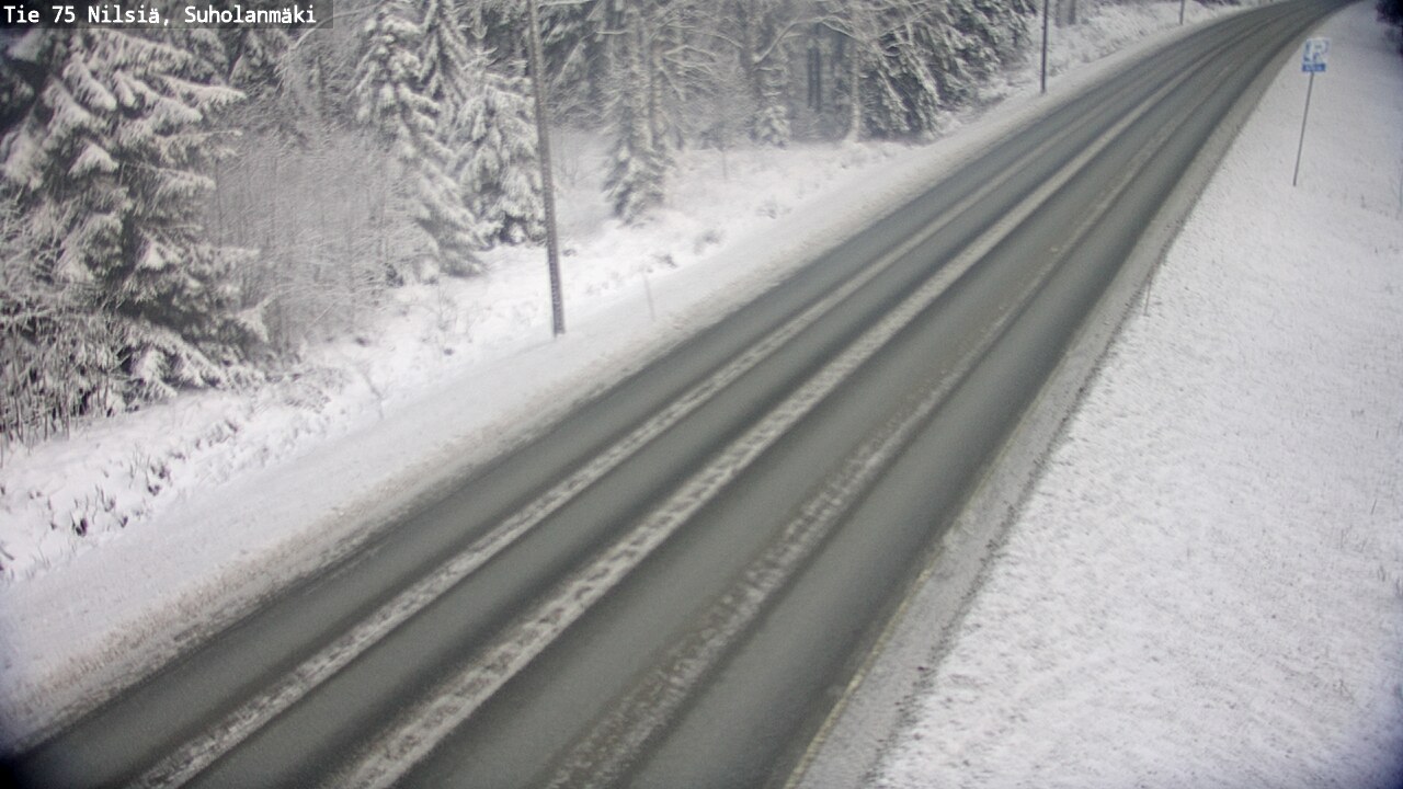 Kelikamerat Kuva Tie 75 Nilsiä, Suholanmäki, Kuopio, Pohjois-Savo