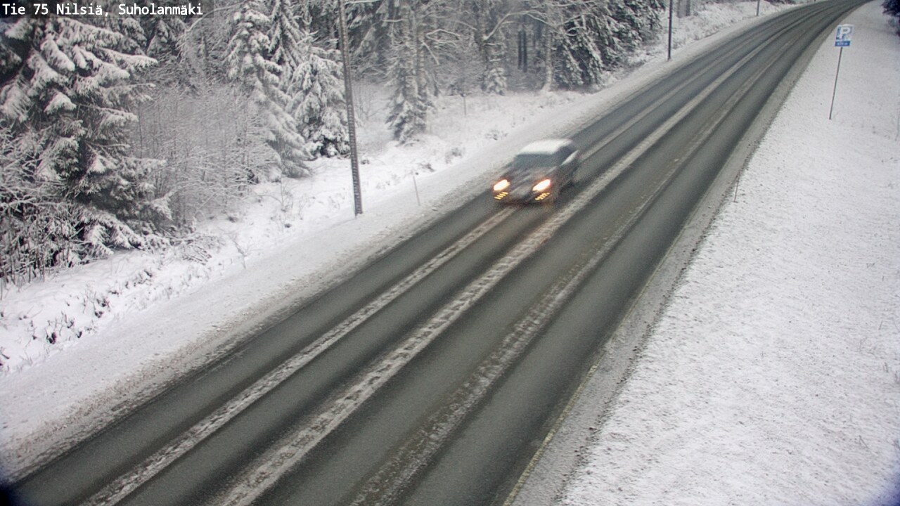 Kelikamerat Kuva Tie 75 Nilsiä, Suholanmäki, Kuopio, Pohjois-Savo