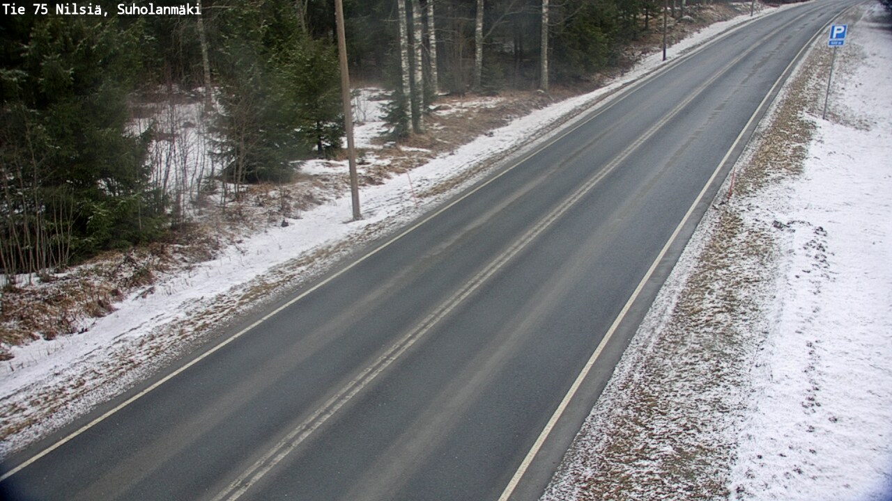 Kelikamerat Kuva Tie 75 Nilsiä, Suholanmäki, Kuopio, Pohjois-Savo