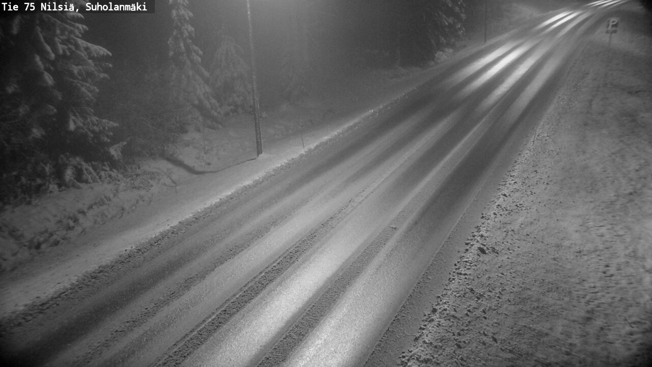 Weather Camera Image Road 75 Nilsiä, Suholanmäki, Kuopio, Pohjois-Savo