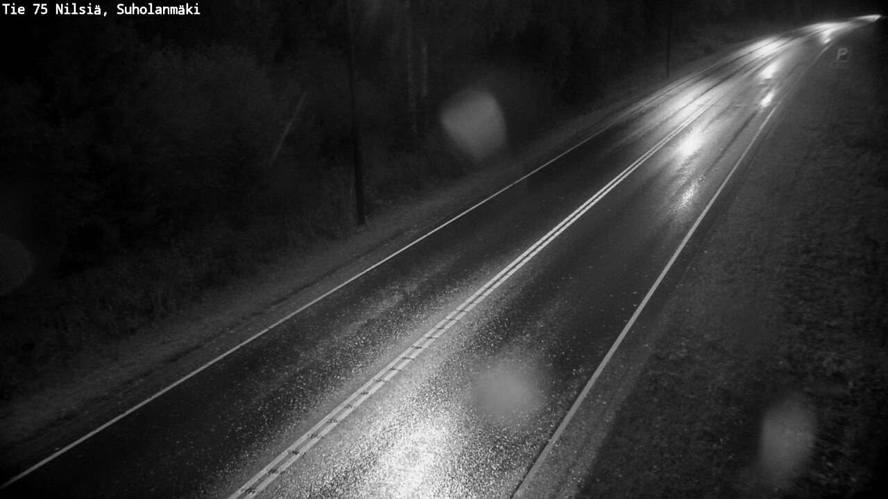 Weather Camera Image Road 75 Nilsiä, Suholanmäki, Kuopio, Pohjois-Savo