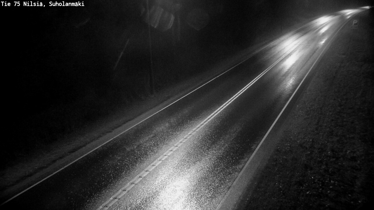Weather Camera Image Road 75 Nilsiä, Suholanmäki, Kuopio, Pohjois-Savo