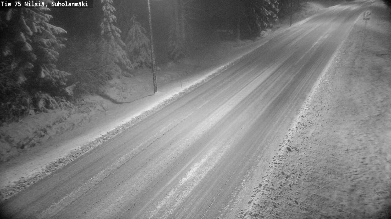 Weather Camera Image Road 75 Nilsiä, Suholanmäki, Kuopio, Pohjois-Savo
