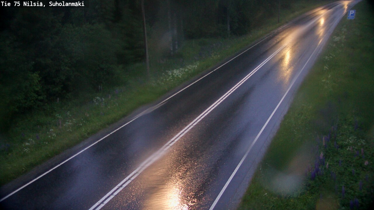 Kelikamerat Kuva Tie 75 Nilsiä, Suholanmäki, Kuopio, Pohjois-Savo