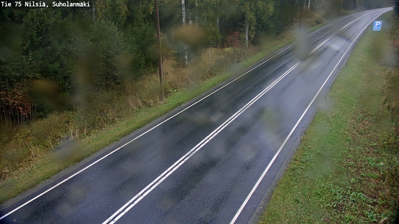 Weather Camera Image Road 75 Nilsiä, Suholanmäki, Kuopio, Pohjois-Savo