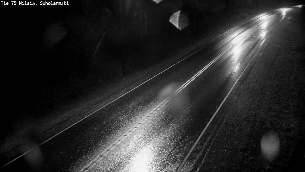 Weather Camera Image Road 75 Nilsiä, Suholanmäki, Kuopio, Pohjois-Savo