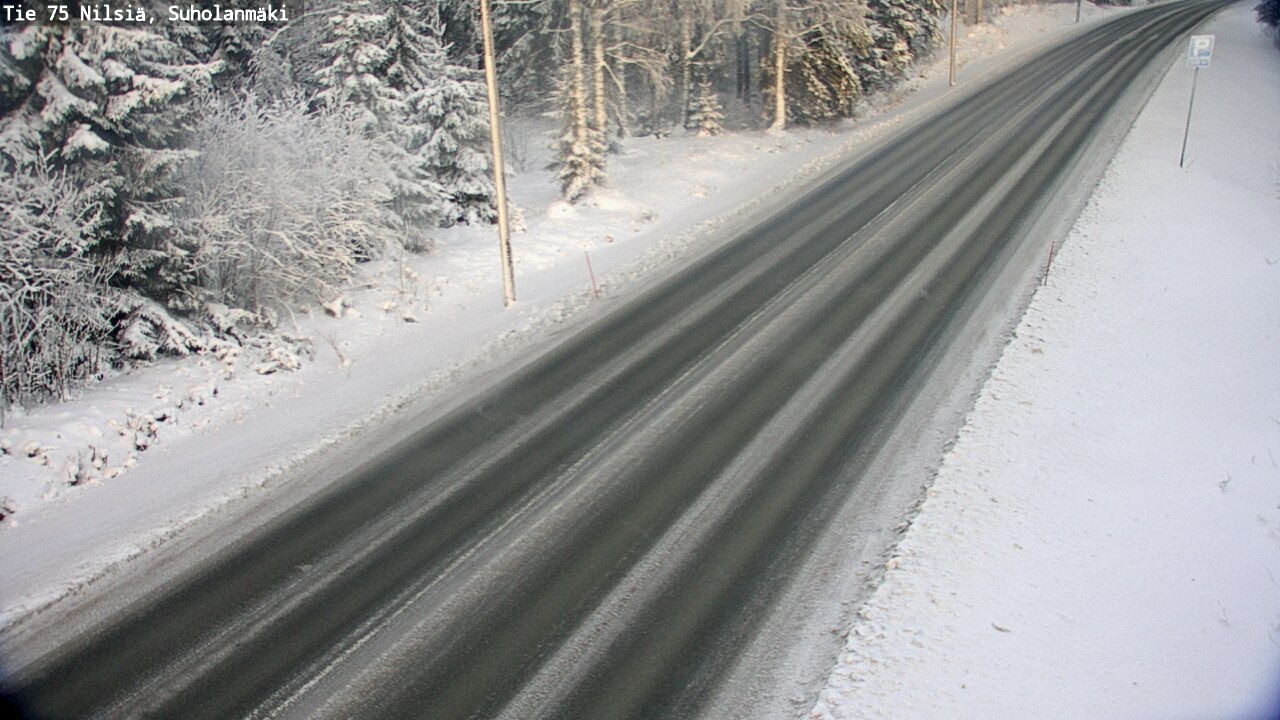 Kelikamerat Kuva Tie 75 Nilsiä, Suholanmäki, Kuopio, Pohjois-Savo
