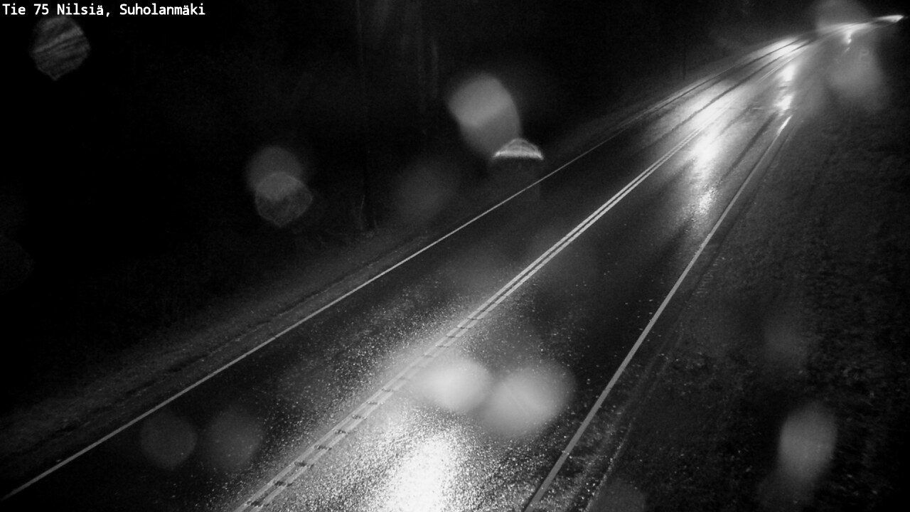 Weather Camera Image Road 75 Nilsiä, Suholanmäki, Kuopio, Pohjois-Savo
