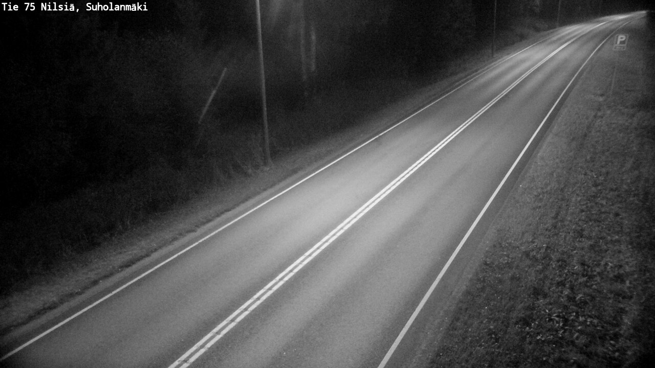 Weather Camera Image Road 75 Nilsiä, Suholanmäki, Kuopio, Pohjois-Savo