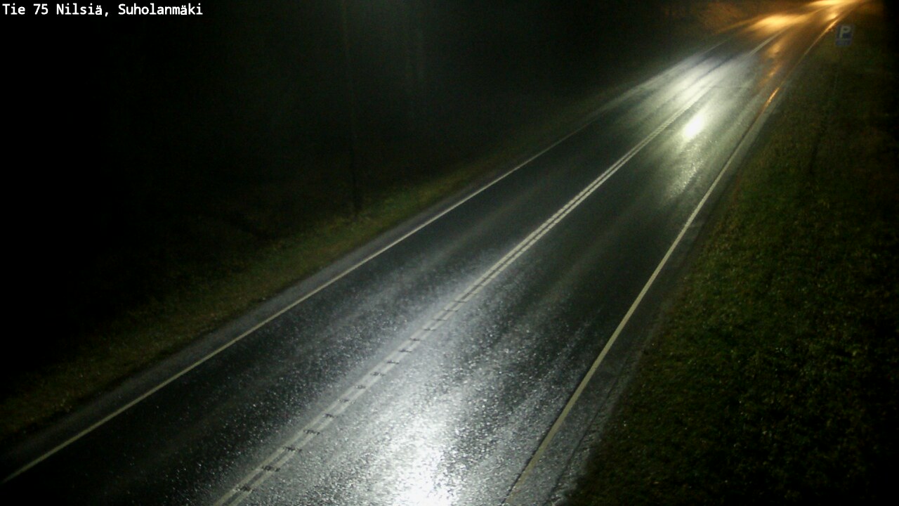 Weather Camera Image Road 75 Nilsiä, Suholanmäki, Kuopio, Pohjois-Savo