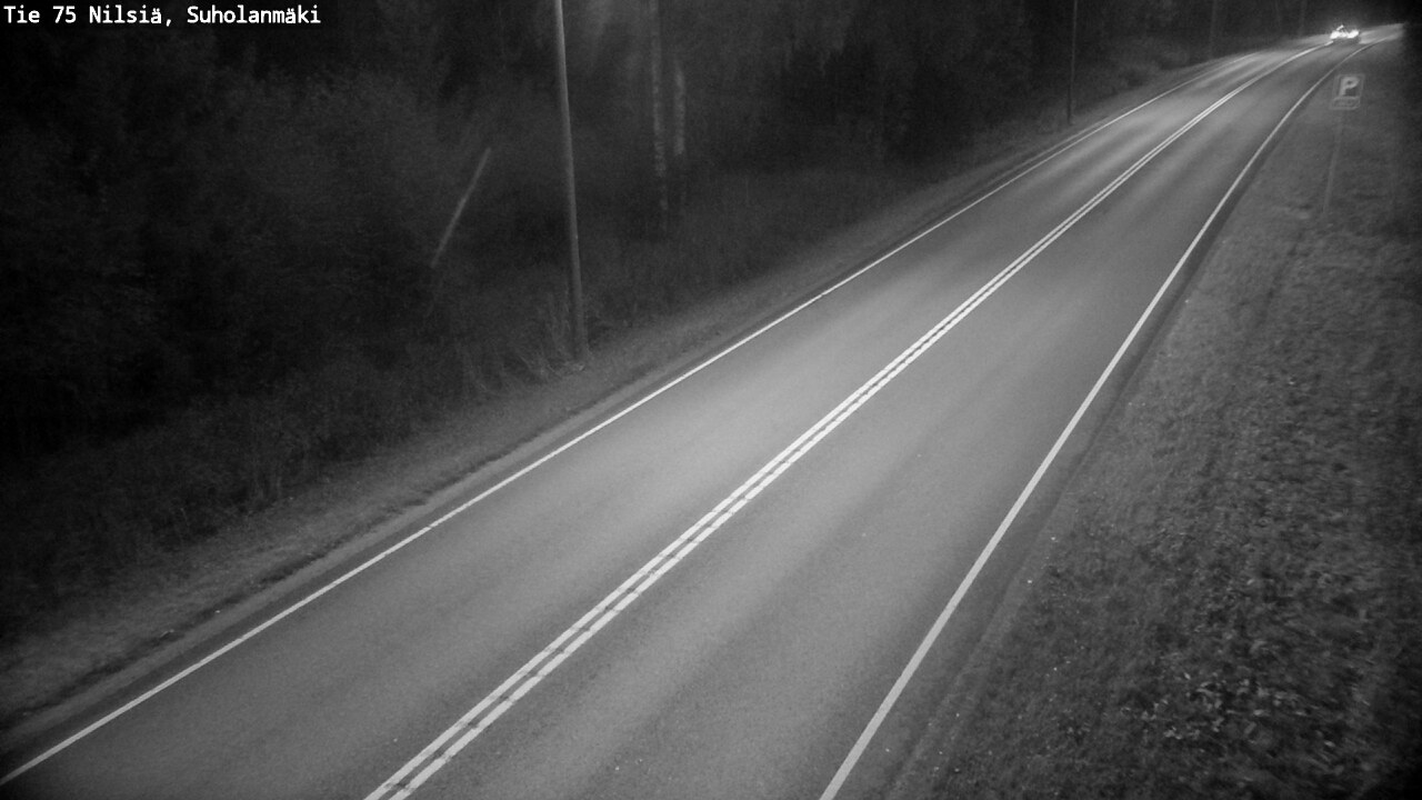 Weather Camera Image Road 75 Nilsiä, Suholanmäki, Kuopio, Pohjois-Savo