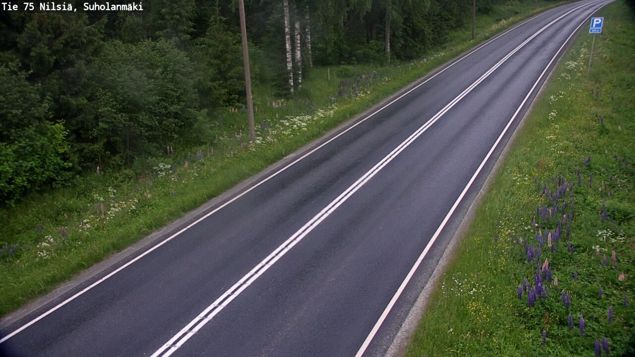 Kelikamerat Kuva Tie 75 Nilsiä, Suholanmäki, Kuopio, Pohjois-Savo