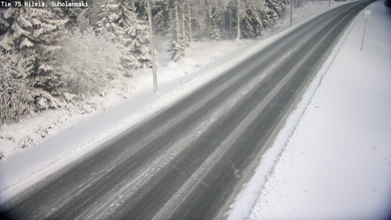 Kelikamerat Kuva Tie 75 Nilsiä, Suholanmäki, Kuopio, Pohjois-Savo
