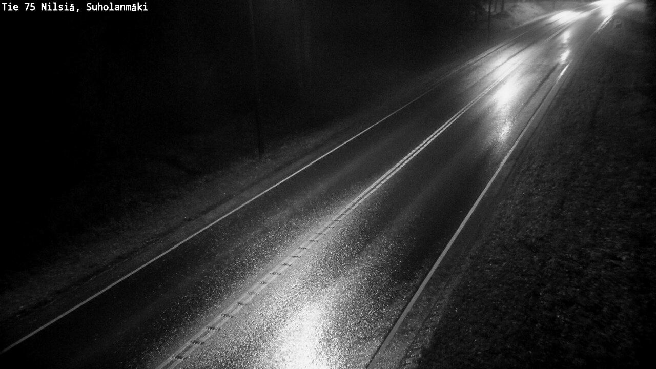 Weather Camera Image Road 75 Nilsiä, Suholanmäki, Kuopio, Pohjois-Savo