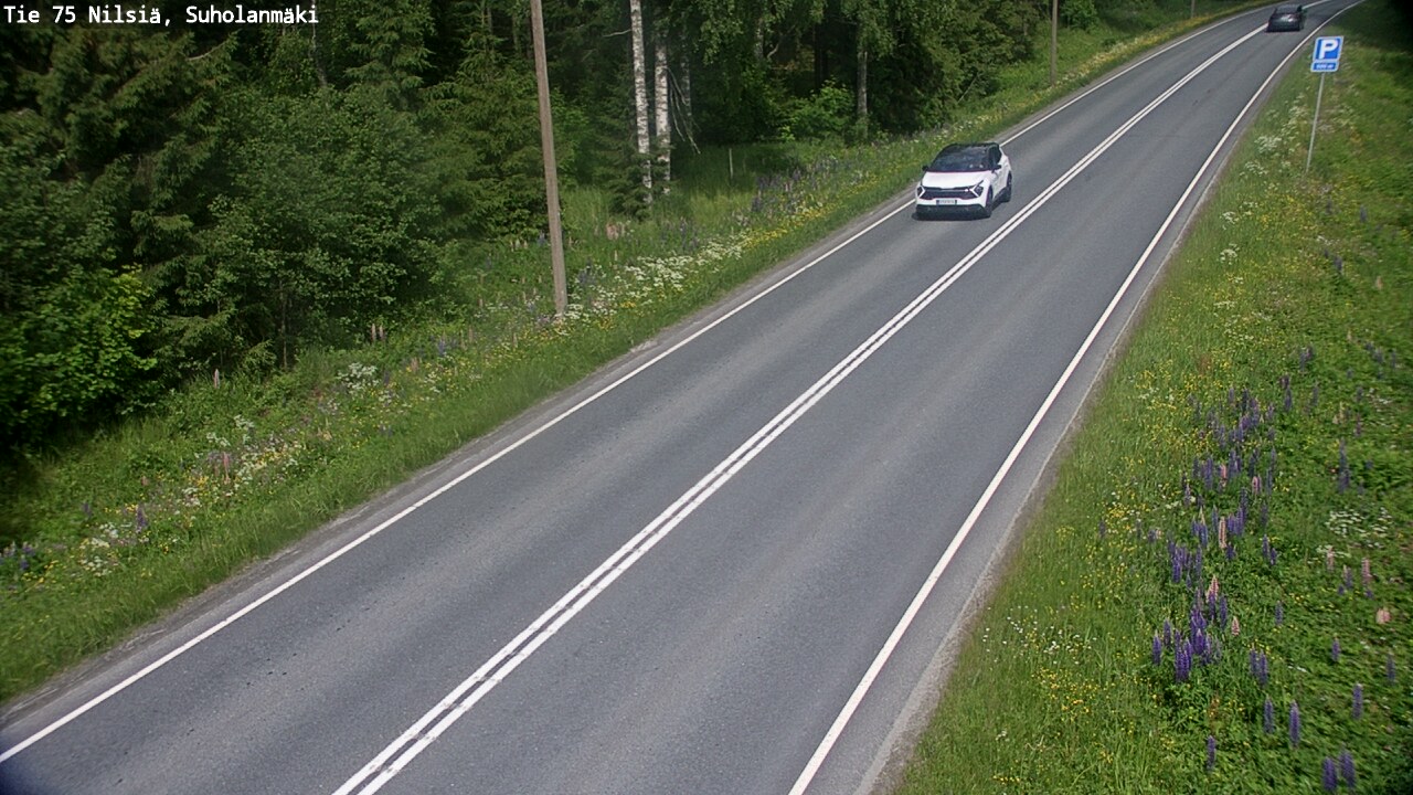 Kelikamerat Kuva Tie 75 Nilsiä, Suholanmäki, Kuopio, Pohjois-Savo