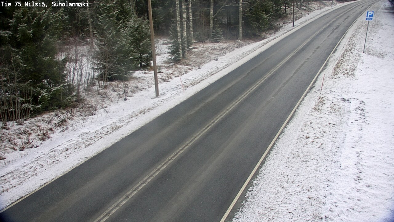 Kelikamerat Kuva Tie 75 Nilsiä, Suholanmäki, Kuopio, Pohjois-Savo