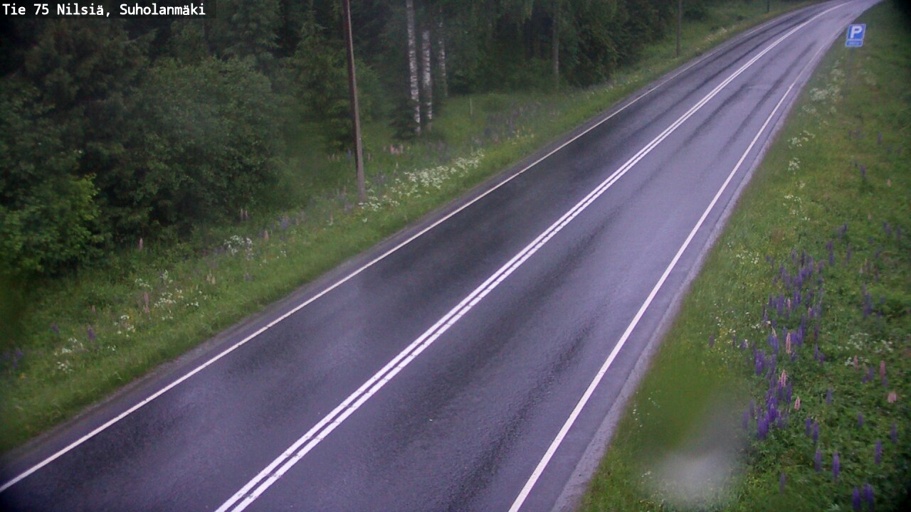Kelikamerat Kuva Tie 75 Nilsiä, Suholanmäki, Kuopio, Pohjois-Savo