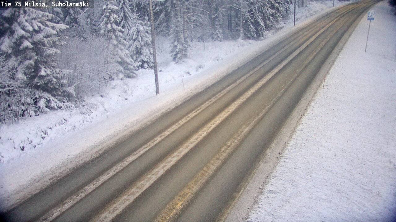 Kelikamerat Kuva Tie 75 Nilsiä, Suholanmäki, Kuopio, Pohjois-Savo