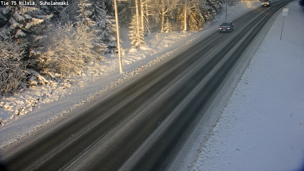 Kelikamerat Kuva Tie 75 Nilsiä, Suholanmäki, Kuopio, Pohjois-Savo