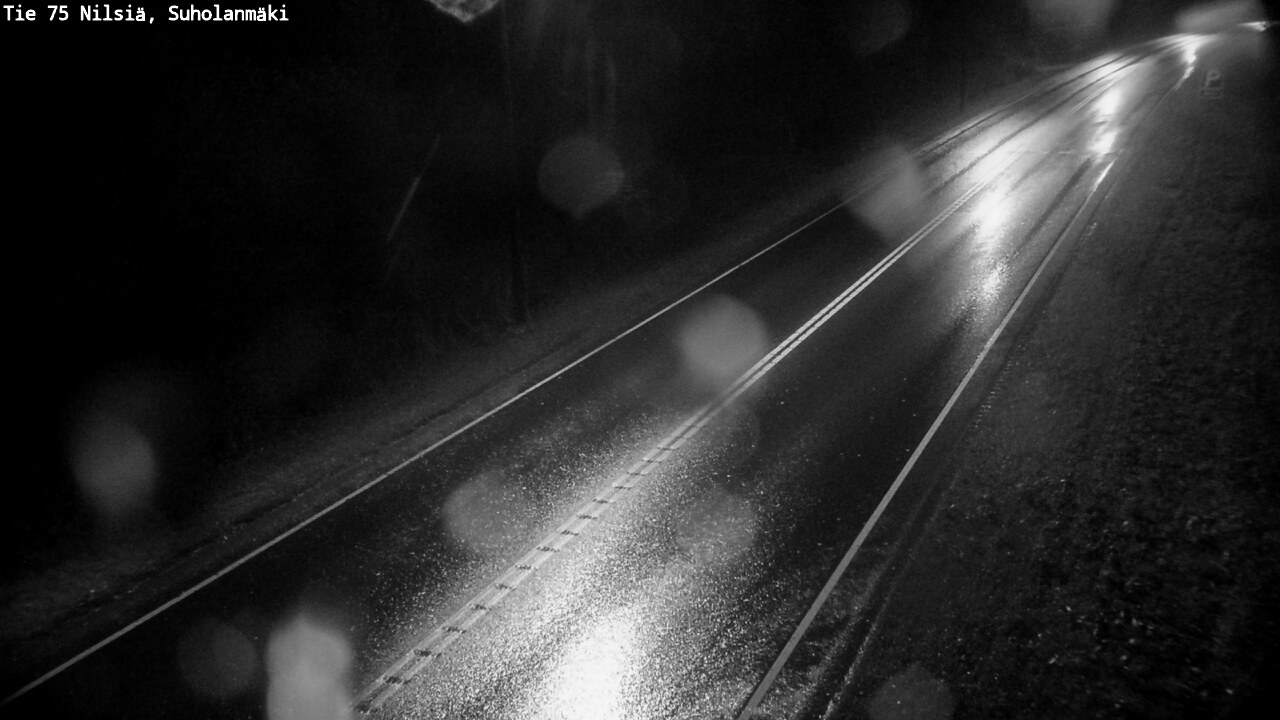 Weather Camera Image Road 75 Nilsiä, Suholanmäki, Kuopio, Pohjois-Savo