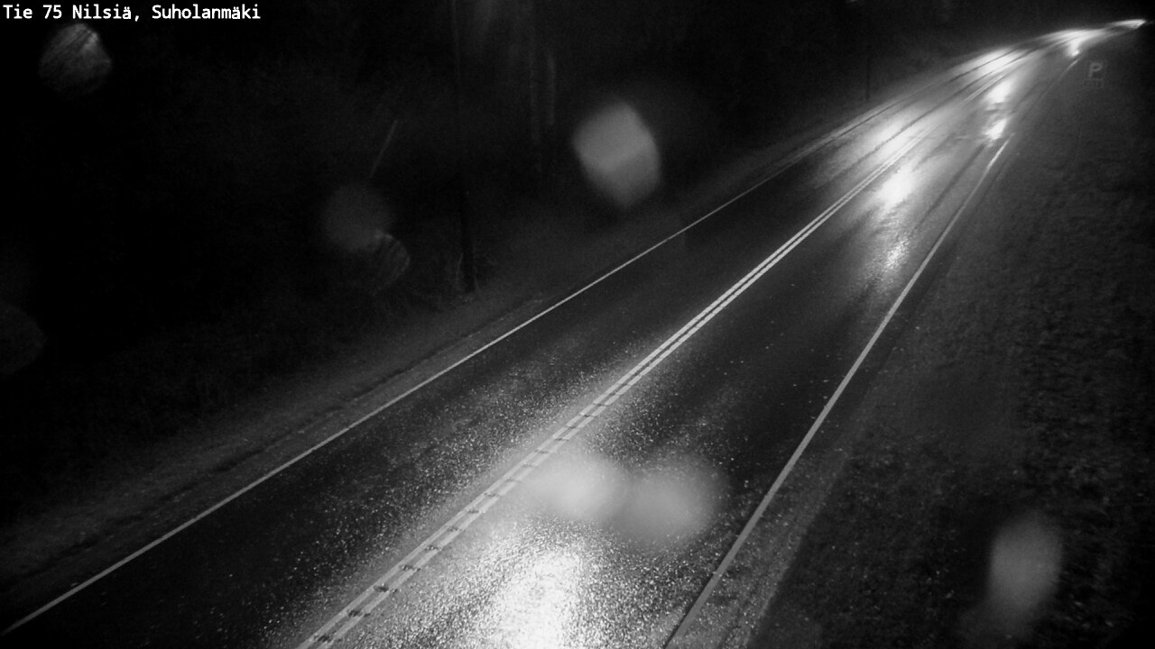 Weather Camera Image Road 75 Nilsiä, Suholanmäki, Kuopio, Pohjois-Savo