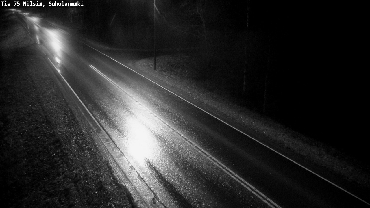 Weather Camera Image Road 75 Nilsiä, Suholanmäki, Kuopio, Pohjois-Savo