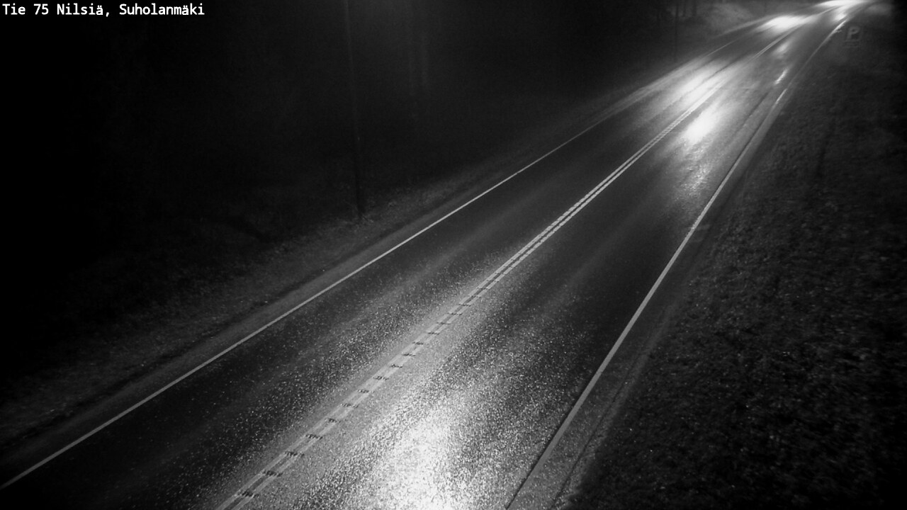 Weather Camera Image Road 75 Nilsiä, Suholanmäki, Kuopio, Pohjois-Savo
