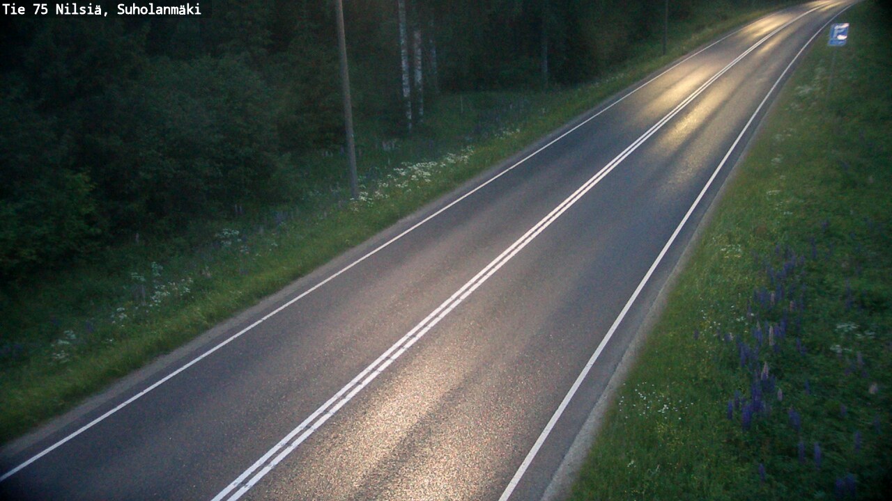 Kelikamerat Kuva Tie 75 Nilsiä, Suholanmäki, Kuopio, Pohjois-Savo