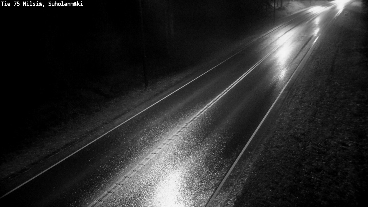 Weather Camera Image Road 75 Nilsiä, Suholanmäki, Kuopio, Pohjois-Savo