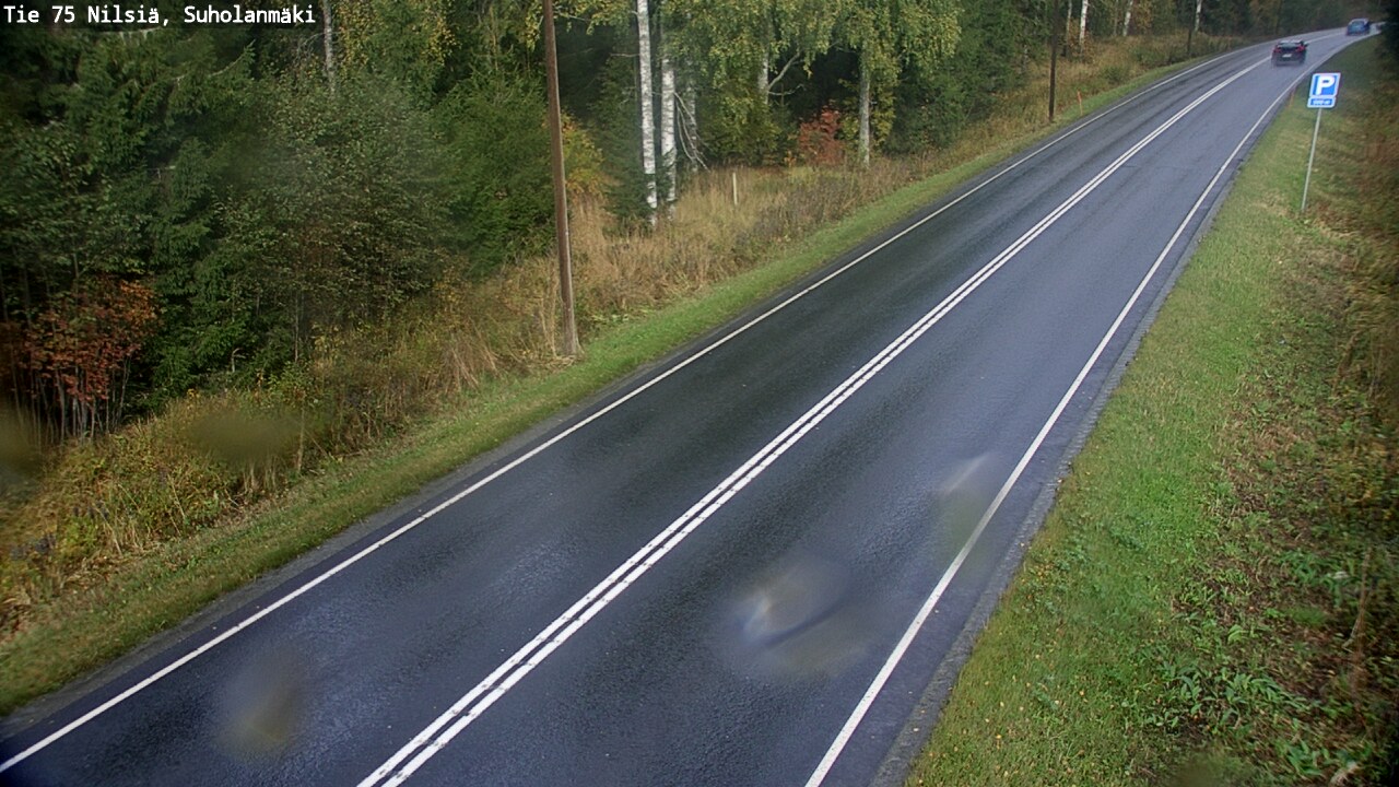 Weather Camera Image Road 75 Nilsiä, Suholanmäki, Kuopio, Pohjois-Savo