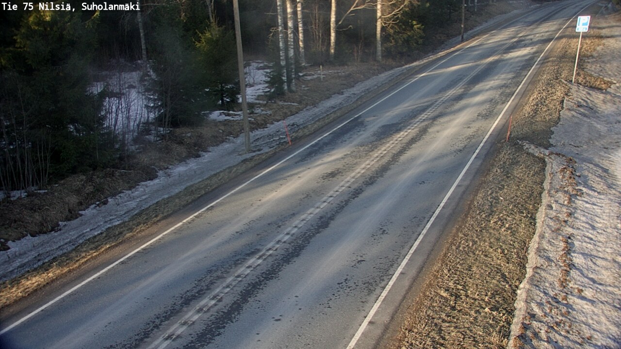 Kelikamerat Kuva Tie 75 Nilsiä, Suholanmäki, Kuopio, Pohjois-Savo