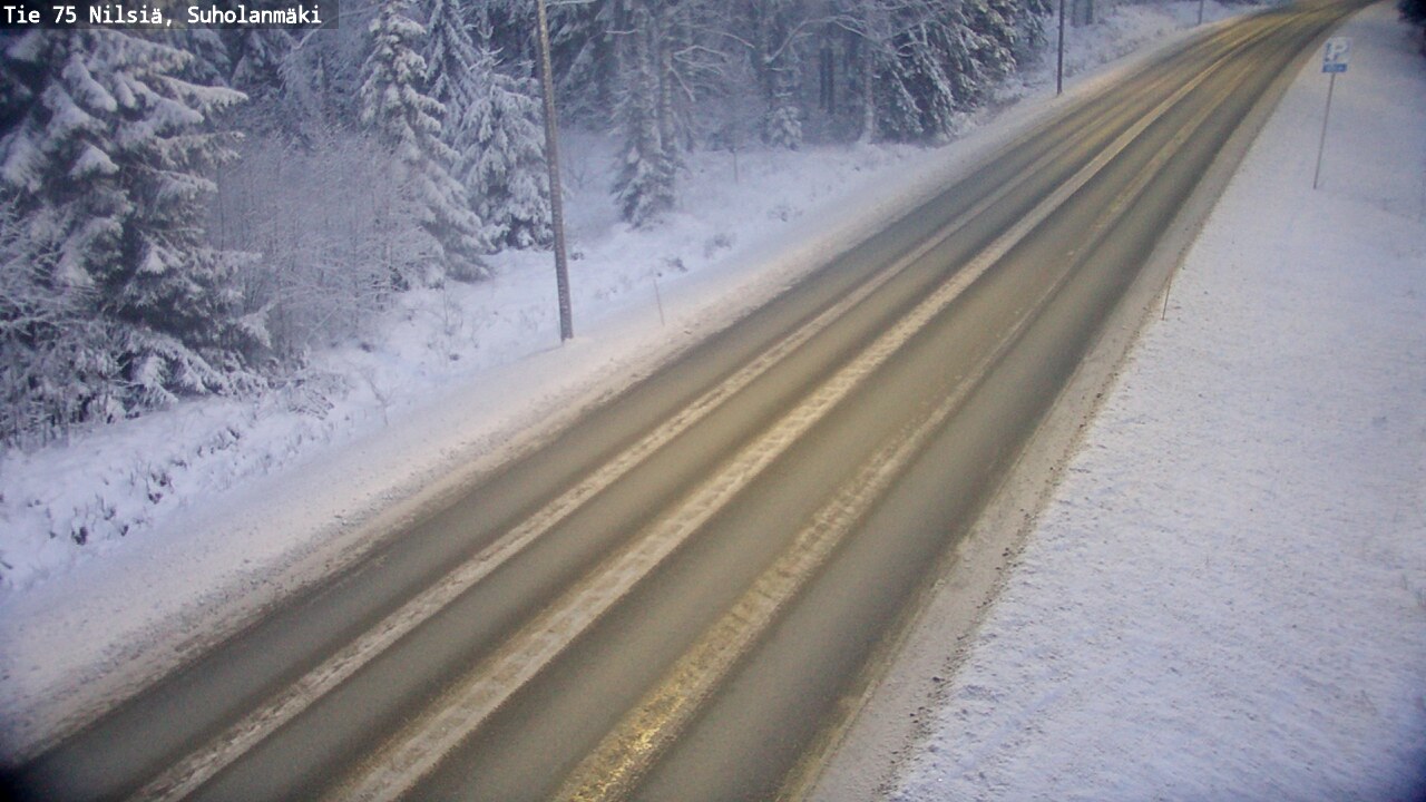 Kelikamerat Kuva Tie 75 Nilsiä, Suholanmäki, Kuopio, Pohjois-Savo