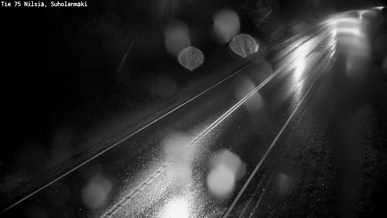 Weather Camera Image Road 75 Nilsiä, Suholanmäki, Kuopio, Pohjois-Savo