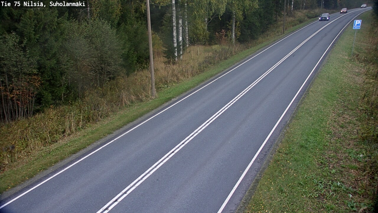 Kelikamerat Kuva Tie 75 Nilsiä, Suholanmäki, Kuopio, Pohjois-Savo