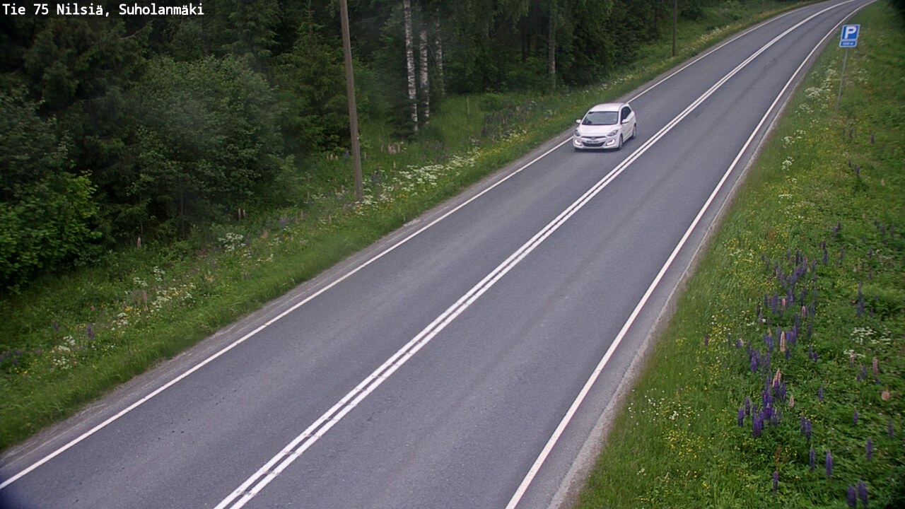 Kelikamerat Kuva Tie 75 Nilsiä, Suholanmäki, Kuopio, Pohjois-Savo