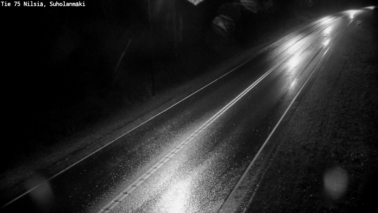 Weather Camera Image Road 75 Nilsiä, Suholanmäki, Kuopio, Pohjois-Savo