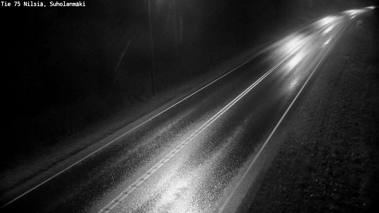 Weather Camera Image Road 75 Nilsiä, Suholanmäki, Kuopio, Pohjois-Savo