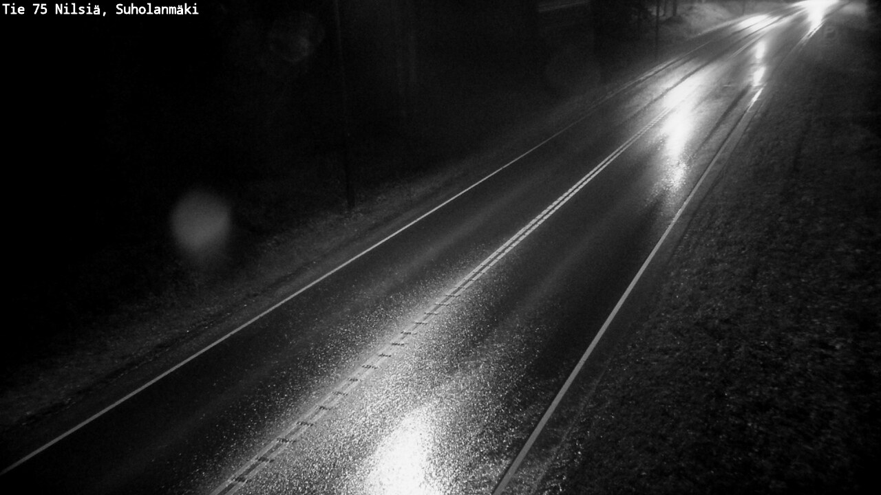 Weather Camera Image Väg 75 Nilsiä, Suholanmäki, Kuopio, Pohjois-Savo