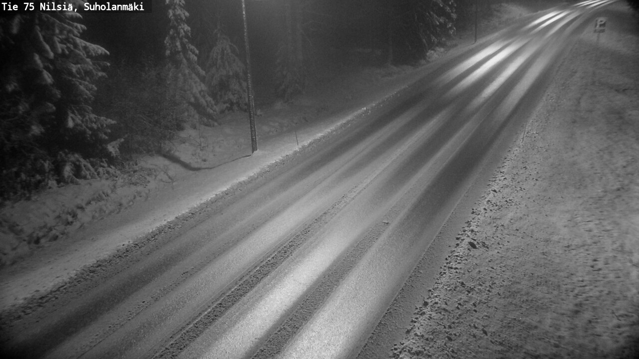 Weather Camera Image Road 75 Nilsiä, Suholanmäki, Kuopio, Pohjois-Savo
