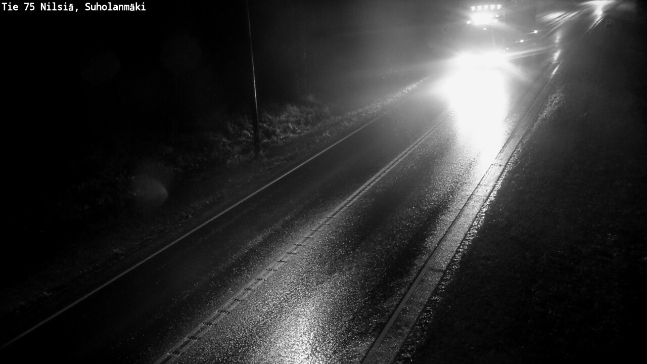 Weather Camera Image Road 75 Nilsiä, Suholanmäki, Kuopio, Pohjois-Savo