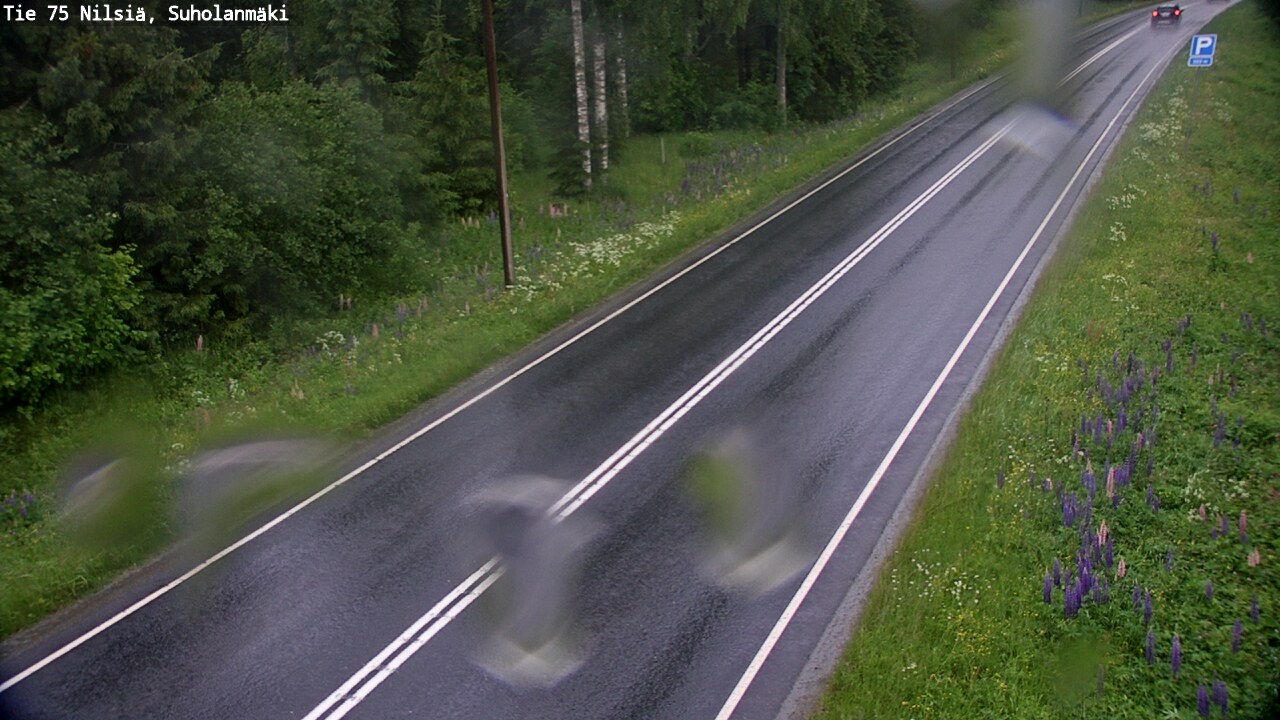 Kelikamerat Kuva Tie 75 Nilsiä, Suholanmäki, Kuopio, Pohjois-Savo