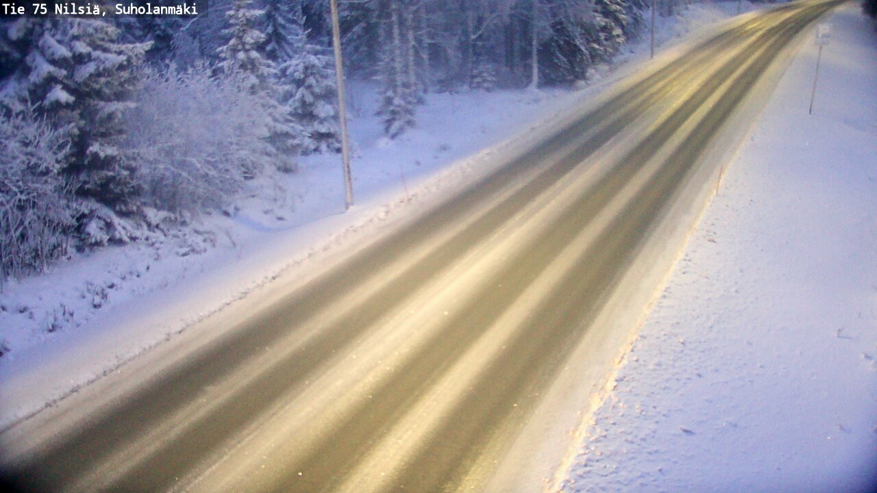 Kelikamerat Kuva Tie 75 Nilsiä, Suholanmäki, Kuopio, Pohjois-Savo
